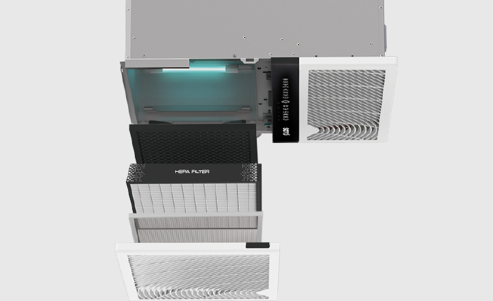 Multiple air treatment technologies