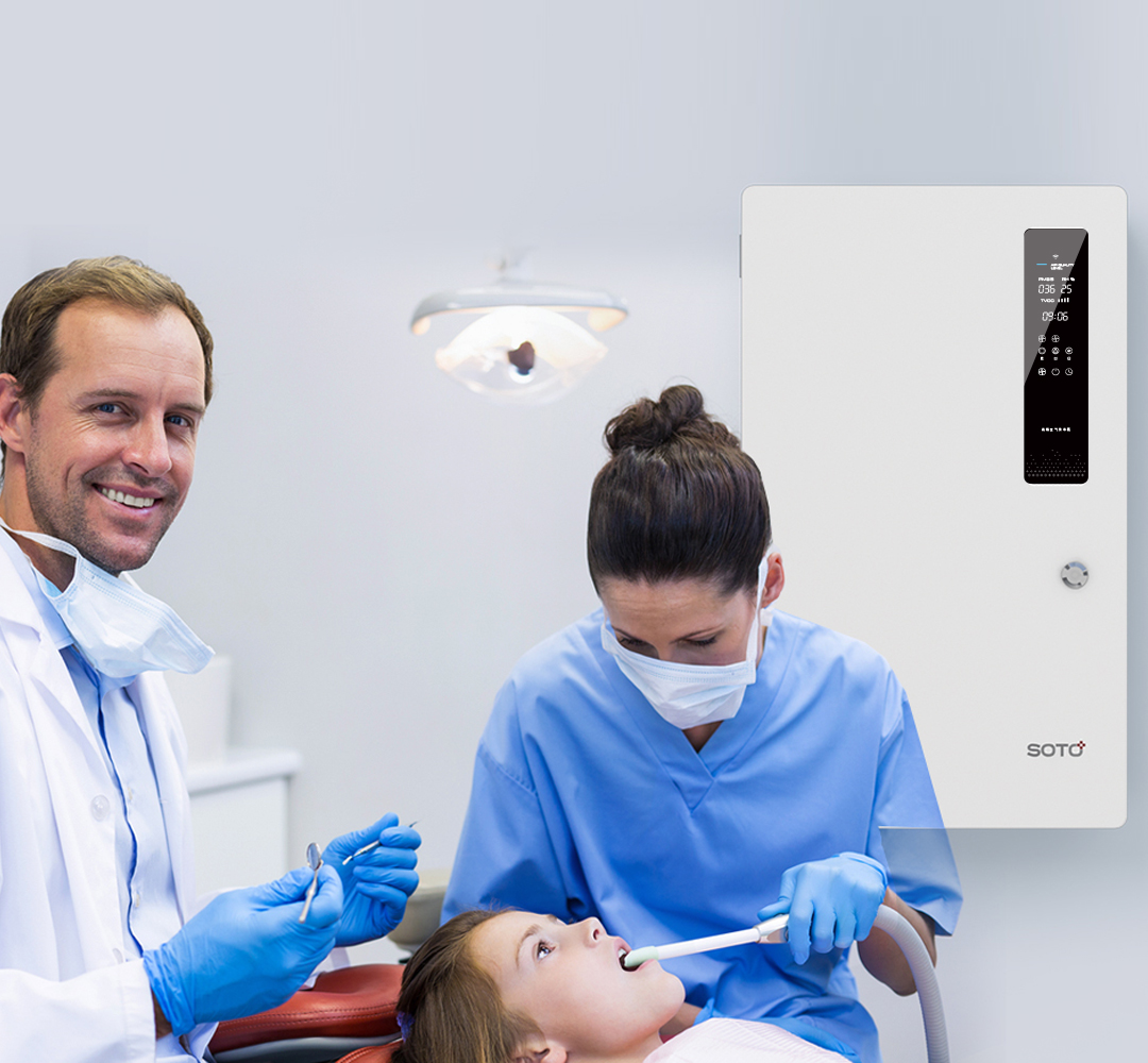 SOTO premium air purifier, ideal choice of medical professionals
