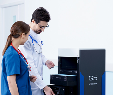 G5医用空气净化消毒机-立柜式