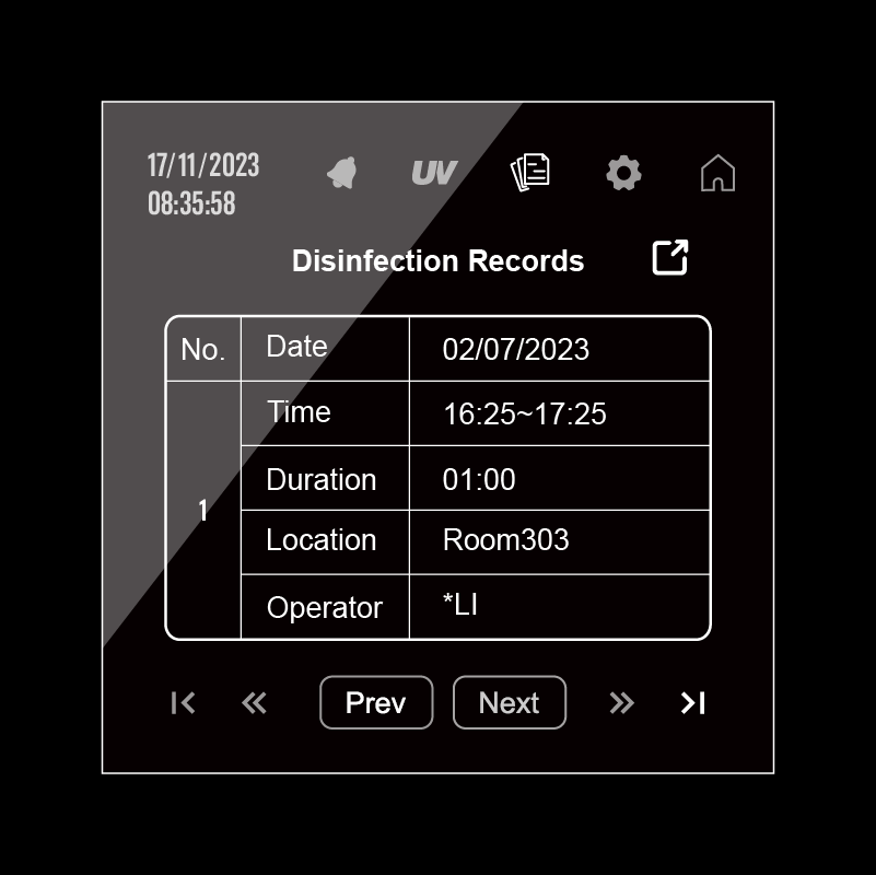View and export logs